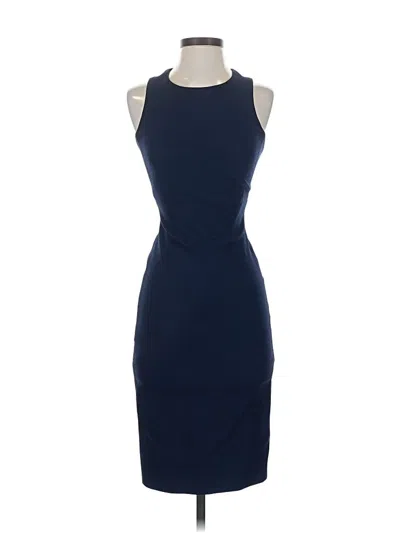 Pre-owned Karen Millen Cocktail Dress In Blue