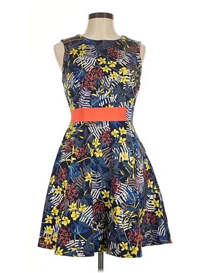 Pre-owned Karen Millen Cocktail Dress In Blue