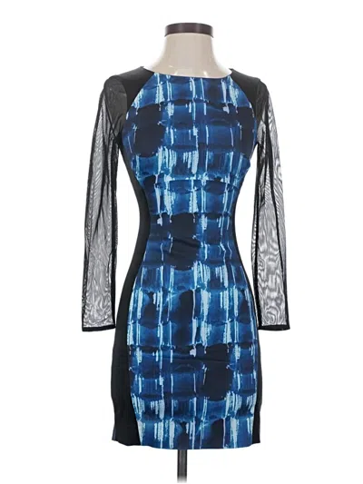 Pre-owned Karen Millen Cocktail Dress In Blue