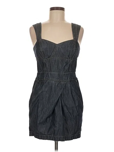 Pre-owned Karen Millen Cocktail Dress In Blue