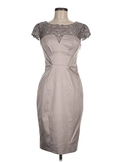 Pre-owned Karen Millen Cocktail Dress In Gray