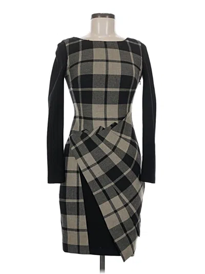 Pre-owned Karen Millen Cocktail Dress In Gray