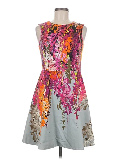 Pre-owned Karen Millen Cocktail Dress In Gray