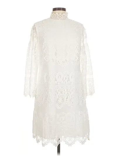 Pre-owned Karen Millen Cocktail Dress In Ivory