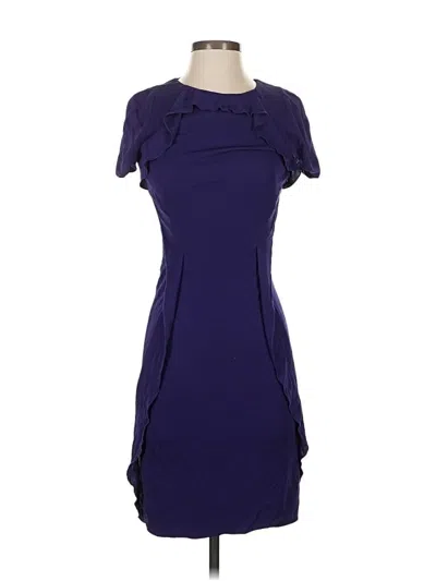Pre-owned Karen Millen Cocktail Dress In Purple