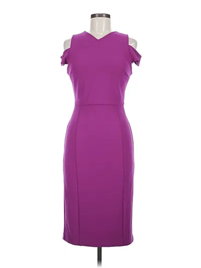 Pre-owned Karen Millen Cocktail Dress In Purple