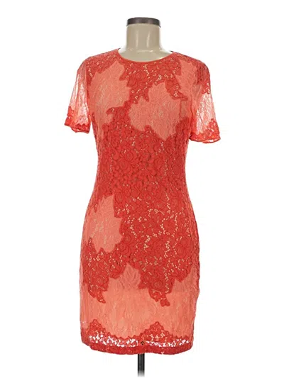 Pre-owned Karen Millen Cocktail Dress In Red