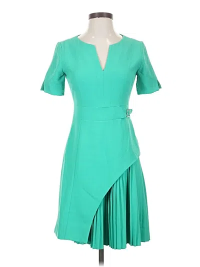 Pre-owned Karen Millen Cocktail Dress In Teal