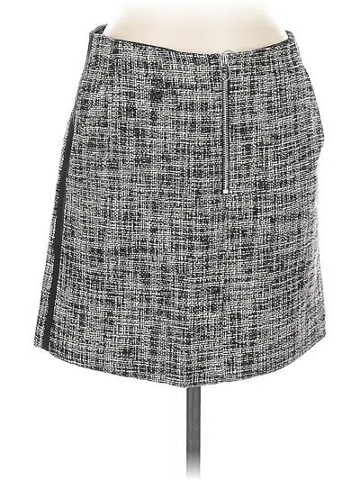 Pre-owned Karen Millen Formal Skirt In Gray