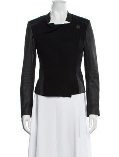 Pre-owned Karen Millen Jacket In Gray