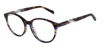 Karen Millen Km1064 Women's Glasses, Tortoiseshell, Size 51 In Black