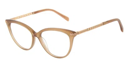Karen Millen Km1066 Women's Glasses, Brown, Size 52 In Gold
