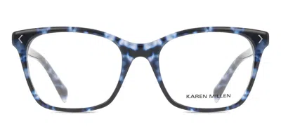 Karen Millen Km1071 Women's Glasses, Tortoiseshell, Size 52
