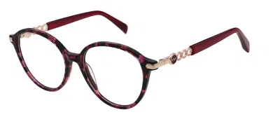 Karen Millen Km1074 Women's Glasses, Red, Size 52