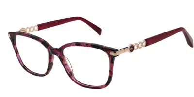 Karen Millen Km1075 Women's Glasses, Red, Size 54