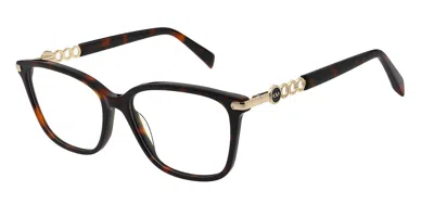 Karen Millen Km1075 Women's Glasses, Tortoiseshell, Size 54 In Brown