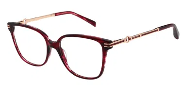Karen Millen Km1077 Women's Glasses, Red, Size 53