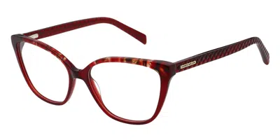 Karen Millen Km1085 Women's Glasses, Red, Size 55