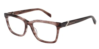 Karen Millen Km1093 Women's Glasses, Brown, Size 54