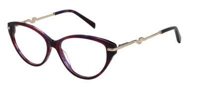 Karen Millen Km1097 Women's Glasses, Purple, Size 54