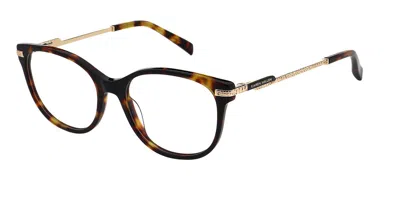 Karen Millen Km1098 Women's Glasses, Tortoiseshell, Size 52 In Brown