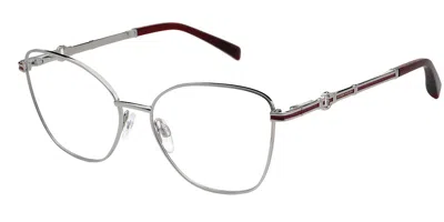 Karen Millen Km3058 Women's Glasses, Silver, Size 54