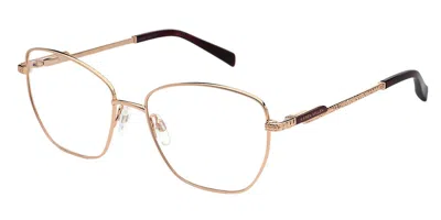 Karen Millen Km3065 Women's Glasses, Gold, Size 55