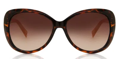 Karen Millen Km5049 102 Women's Sunglasses Tortoiseshell Size 58