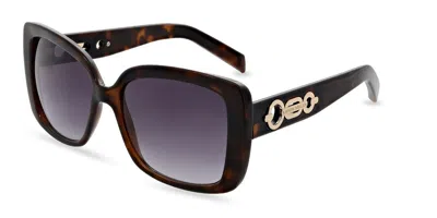 Karen Millen Km5056 103 Women's Sunglasses Tortoiseshell Size 56 In Brown