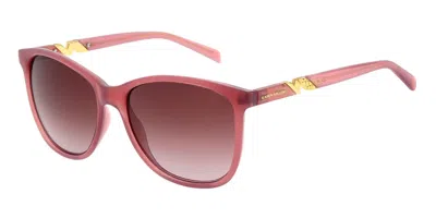 Karen Millen Km5057 200 Women's Sunglasses Pink Size 57