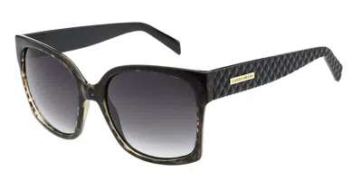 Karen Millen Km5059 102 Women's Sunglasses Brown Size 58