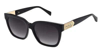 Karen Millen Km5064 001 Women's Sunglasses Black Size 55