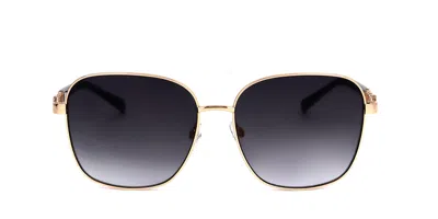 Karen Millen Km7020 400 Women's Sunglasses Gold Size 58