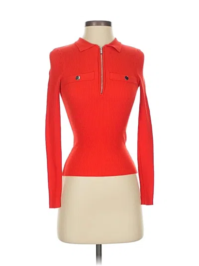 Pre-owned Karen Millen Pullover Sweater In Red