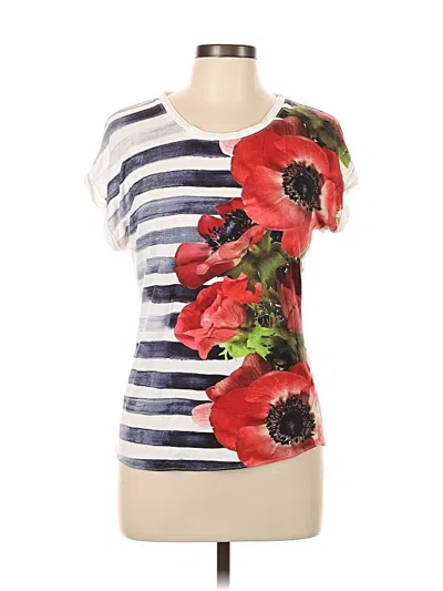 Pre-owned Karen Millen Short Sleeve T-shirt In Red