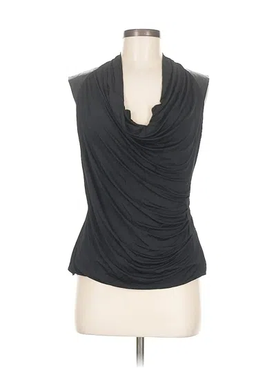 Pre-owned Karen Millen Sleeveless Blouse In Gray