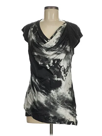 Pre-owned Karen Millen Sleeveless T-shirt In Black