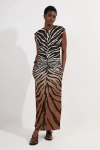Karen Millen Slinky Maxi Dress In Black