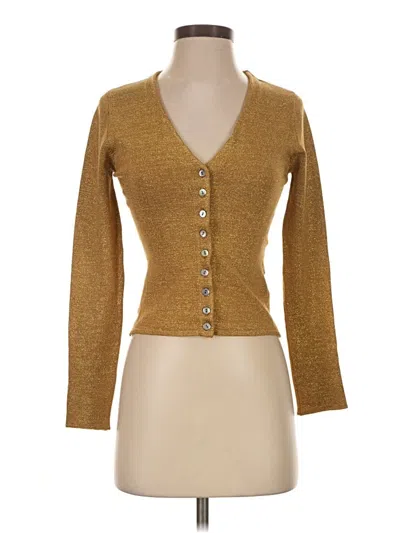 Pre-owned Karen Millen Vest In Gold