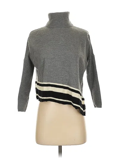 Pre-owned Karen Millen Wool Pullover Sweater In Gray