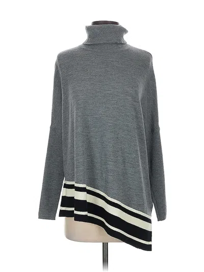 Pre-owned Karen Millen Wool Pullover Sweater In Gray