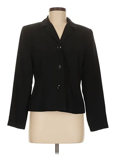 Pre-owned Karen Scott Blazer Jacket In Black