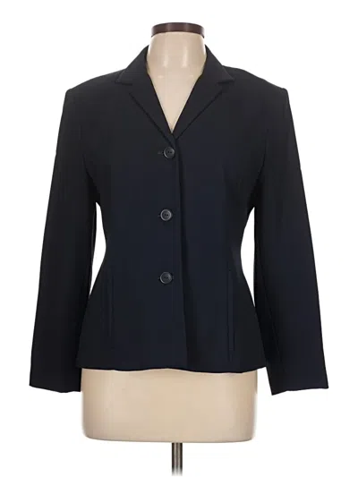 Pre-owned Karen Scott Blazer Jacket In Black