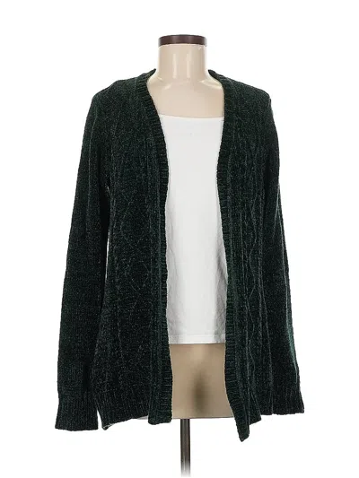 Pre-owned Karen Scott Blazer Jacket In Green