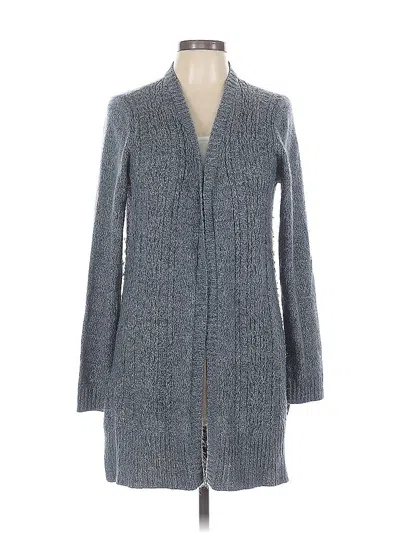 Pre-owned Karen Scott Cardigan Sweater In Blue