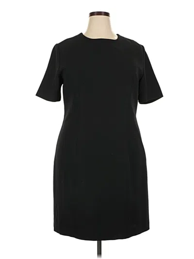 Pre-owned Karen Scott Casual Dress In Black