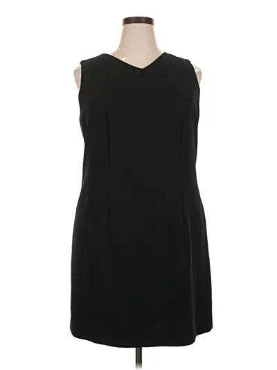 Pre-owned Karen Scott Casual Dress In Black