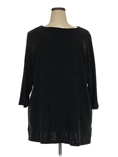Pre-owned Karen Scott Casual Dress In Black