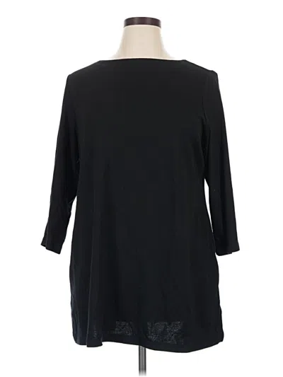 Pre-owned Karen Scott Casual Dress In Black