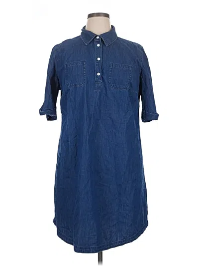 Pre-owned Karen Scott Casual Dress In Blue